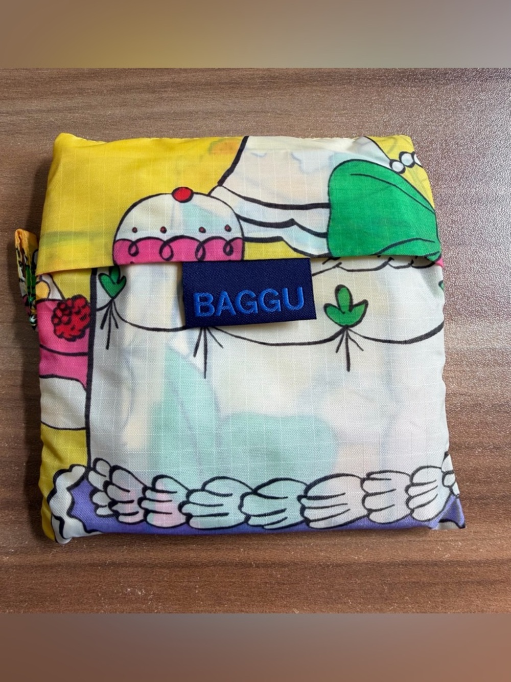 NWOT - BAGGU Standard Reusable Bag in Patisserie - Picture 2 of 3